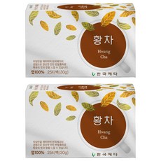 HANKOOK TEA 黃茶茶包, 1.2g, 25包, 2盒