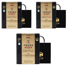 Kocheolnam Hongsam 一日一包紅蔘飲, 100條, 10ml, 3盒