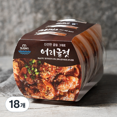 SUSAN 어리굴젓, 80g, 18개