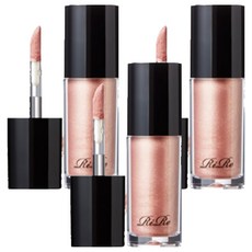 RiRe Luxe金屬亮粉眼影蜜, 01 Nude Glam, 3支