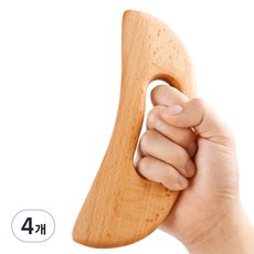 하와잇 바디 괄사 마사지기, 4개