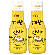 샘표 계란이 맛있어지는 간장, 200ml, 2개