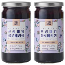 CHOLOCWON 頂級藍莓果醬, 380g, 2個