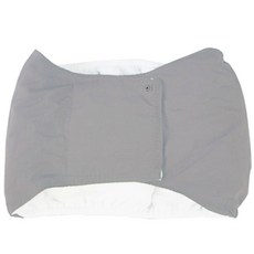 딩동펫 강아지 방수 매너벨트 그레이, 중형, 1개입, 1개