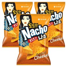 오리온 도도한 나쵸 치즈맛, 155g, 3개