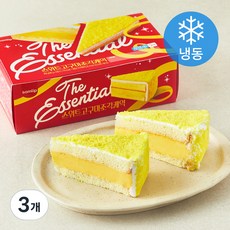 카페스노우 스위트 고구마 조각케익 5개입 (냉동), 450g, 3개