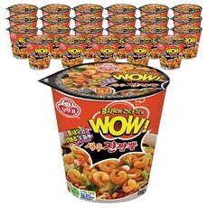 오뚜기 WOW 새우진짬뽕 컵라면 80g, 30개