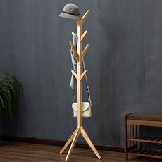 OADESK 實木立式衣架 B款, WOOD