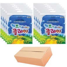 키즈 클레이, 파랑, 50g, 10개