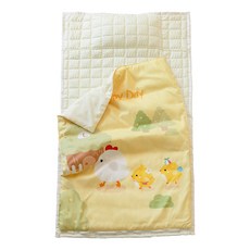 아이자리 키즈케어 어린이집 영유아낮잠이불 일체형, 해피데이