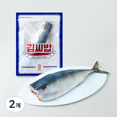 손질 김씨밥 깔끔하게 생물 고등어 구이용 (냉장), 2개, 400g(대)