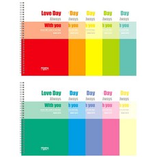 PENPIA 1 500 記者左翻筆記本, 10個, 隨機出貨