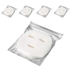 VITAHALO DIY輕透服貼面膜紙 50片, 無香味, 5包