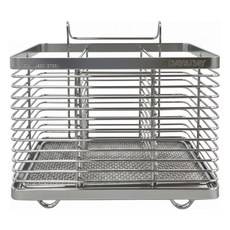 DAY&DAY 日日家居 餐具桶 長方型, 銀色, 1個