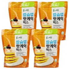 풀스키친 칼슘업 순수 핫케익 믹스, 1kg, 4개
