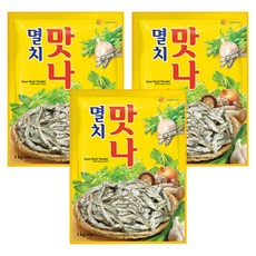 DAESANG 大象 鯷魚風味調味粉, 3包, 1kg