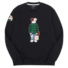 옥스타 남녀공용 캐주얼 브로독 특양면 맨투맨 9SSP013