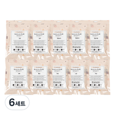 전문가용 볼클레이 50g x 10종 세트, 6세트, 혼합색상