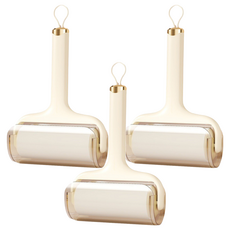 橡合杉 水洗粘毛器 黃色, 3個