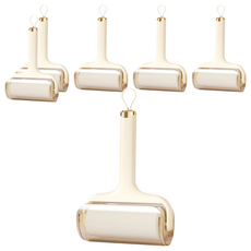 橡合杉 水洗粘毛器 黃色, 6個