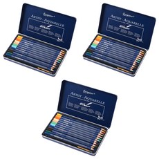 giorgione 三角筆身彩色鉛筆 12色+畫筆組, 12色, 3個