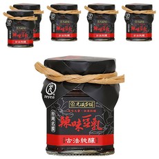 元歲本舖 辣味豆乳, 古法純釀，豆香撲鼻，香辣豆瓣醬，素食可食, 220g, 6罐