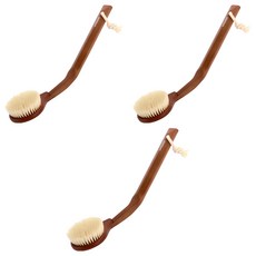 WESSEN 樺木2D 身體刷, 3個, 灰色, 1入