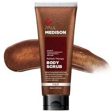 PAUL MEDISON Refresh Therapy深層清潔身體磨砂膏 柑橘麝香, 250ml, 1條