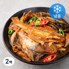 가자미 시래기조림 (냉동), 510g, 2팩