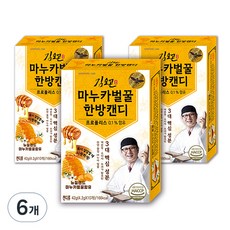 Kimogon 麥盧卡蜂蜜漢方糖, 42g, 6個