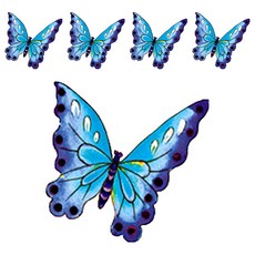 PARTY COSTUME 蝴蝶溫蒂紋身貼紙, AC19, 5個