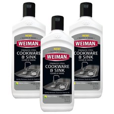 WEIMAN 水槽水垢污垢污漬去除清潔劑, 227g, 3個