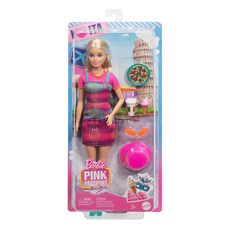 MATTEL 美泰兒 Barbie 芭比娃娃環遊世界遊戲組, 1組, 紫紅色