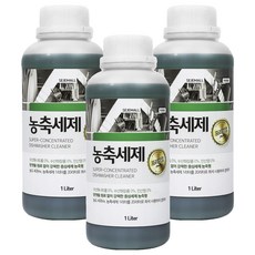 세제몰 업소용 식기세척기 농축세제, 1L, 3개