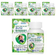 Chong Kun Dang 鍾根堂 葉酸600 Gold, 90顆, 5罐