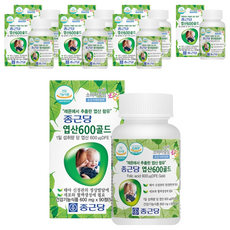 종근당 엽산600 골드, 90정, 8개