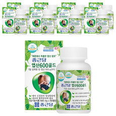 종근당 엽산600 골드, 90정, 9개