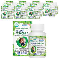 종근당 엽산600 골드, 90정, 12개