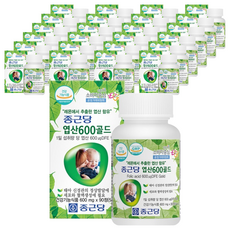 종근당 엽산600 골드, 90정, 25개