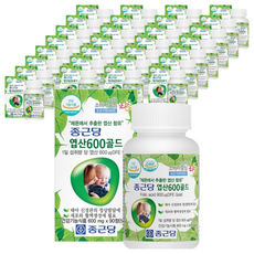 종근당 엽산600 골드, 90정, 30개