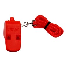 Her-Ea 禾亦 口哨 運動裁判口哨 附掛繩 響亮清晰, 顏色隨機, 1個