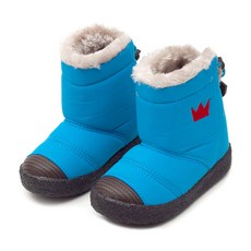 MAMI TREE 孩童內刷毛刺繡圖案中筒靴