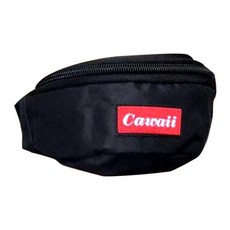 SassyDog 寵物腰包, 黑色, 1件