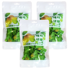 甲仙農會 梅仙子梅精糖 單顆包裝, 80g, 3袋