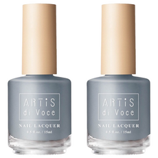 ARTiS di Voce 台灣公司貨 彩色指甲油 張俐晴聯名, LN09 Mist Blue, 15ml, 2瓶, 2件