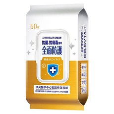 Let-Green 立得清 抗病毒濕巾 溫和不刺激 有效防塵防乾燥, 1入, 1包