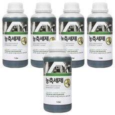 세제몰 업소용 식기세척기 농축세제, 1L, 5개
