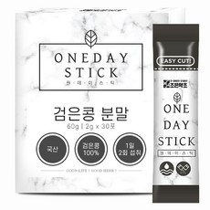 조은약초 원데이스틱 검은콩 분말 스틱 30p, 60g, 1개