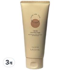 미샤 크리미 라떼 클렌징 폼 카카오, 172ml, 3개