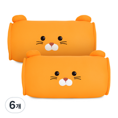 Toritori 倉鼠汽車頸枕, 6個, 黃色